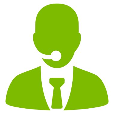 Çağrı merkezi operatörü simgesi iş Bicolor kümesi'nden