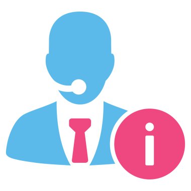 İş Bicolor kümesi'nden yardım Danışma simgesi