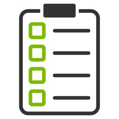 İş Bicolor kümesi'nden muayene simgesi