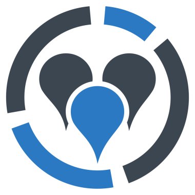 Geo diyagram simgesi iş Bicolor kümesi'nden