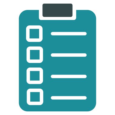 Görev simgesi iş Bicolor kümesi'nden test