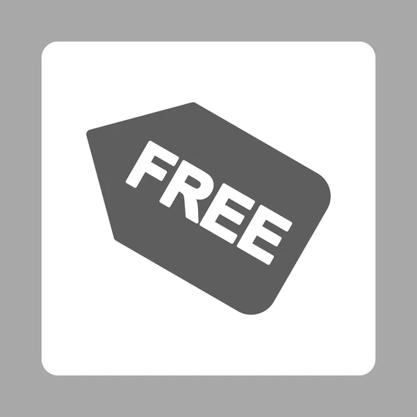 Icono de etiqueta gratis — Vector de stock