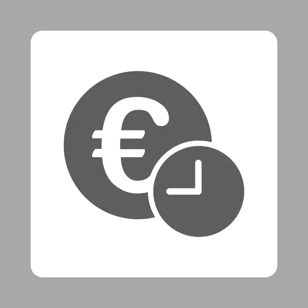 Icône de crédit Euro — Image vectorielle