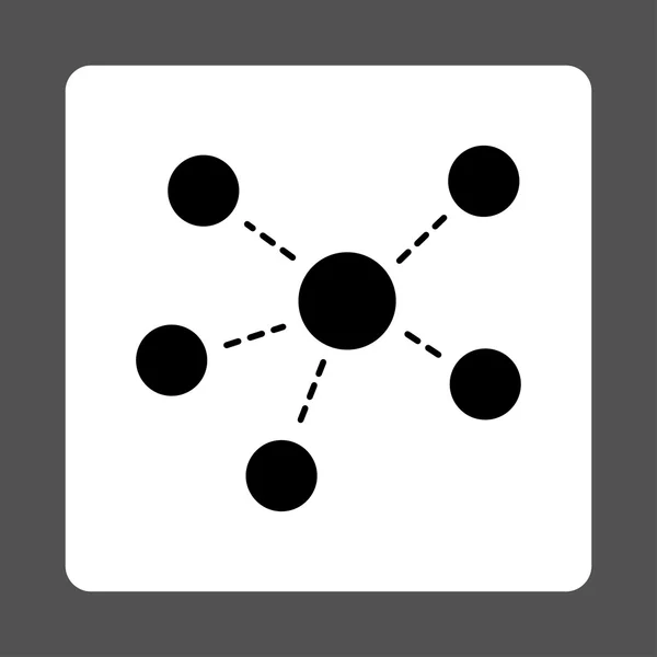 Anslutningar-ikonen — Stock vektor