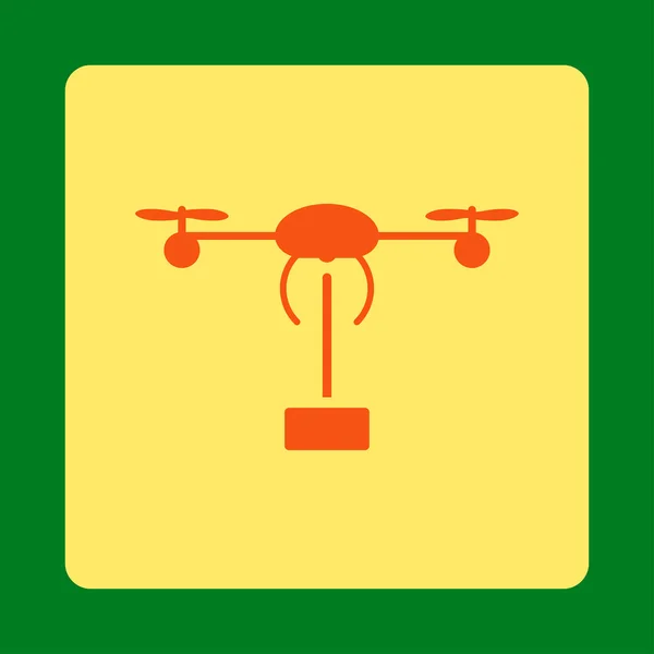 Icona spedizione elicottero — Vettoriale Stock