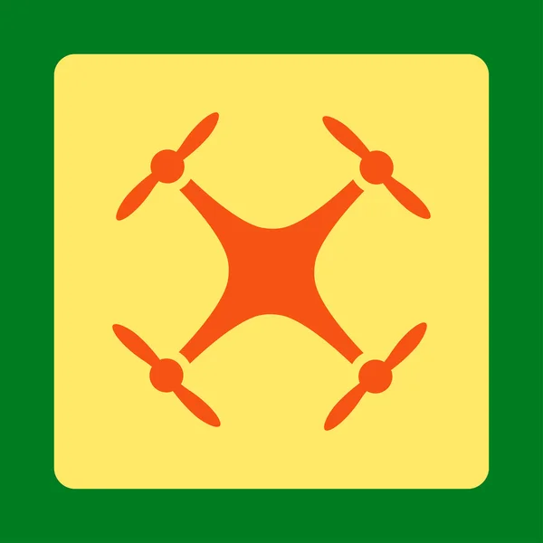 Quadcopter pictogram — Stockvector