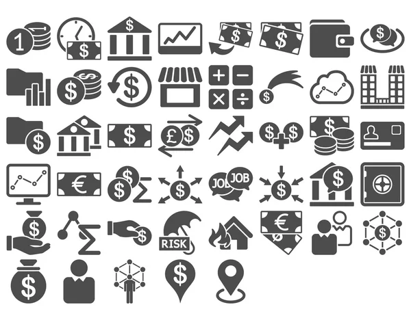 Conjunto de iconos comerciales — Vector de stock