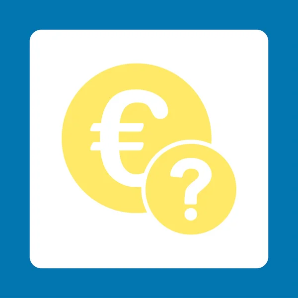 Euro-Statussymbol — Stockfoto