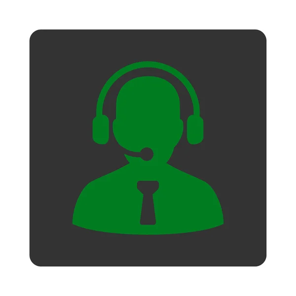 Reception operator icon — Stock Photo, Image