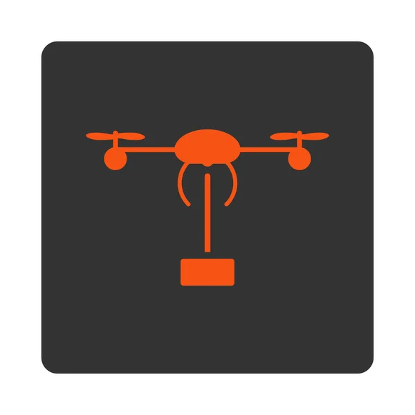 Copter shipment icon — Stock Photo, Image