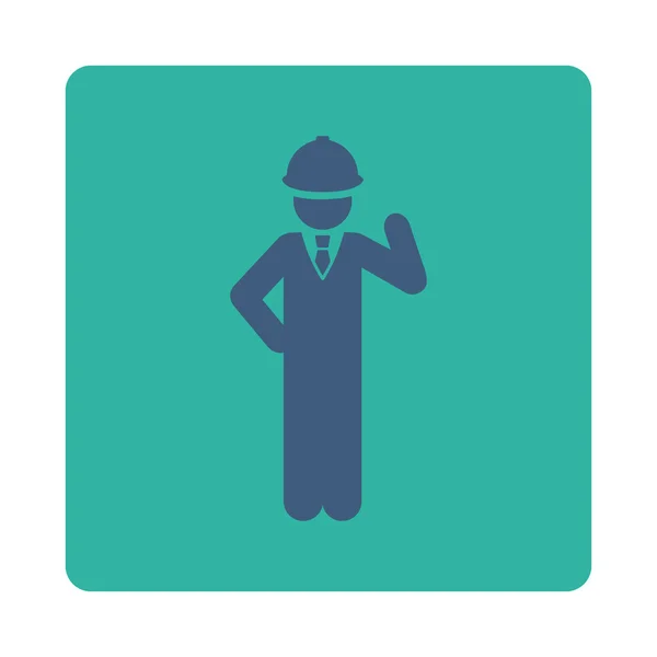 Engineer icon — Stock Photo, Image