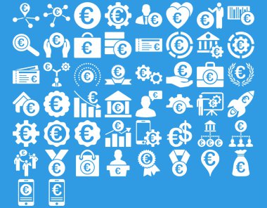 Euro iş ikonları/simgeleri