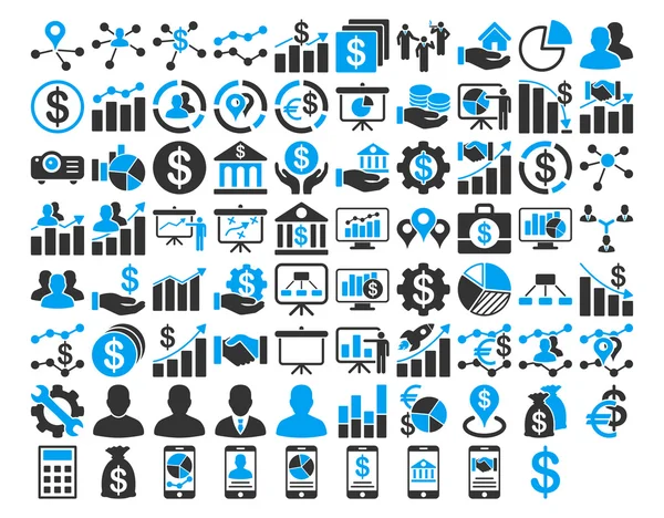 Ensemble d'icône d'entreprise — Image vectorielle