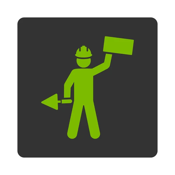Builder icon from Basic Plain Icon Set — Stock Photo, Image