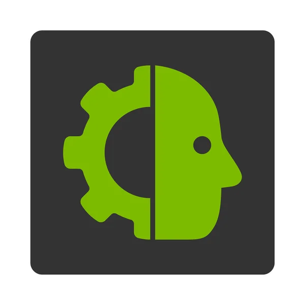 Cyborg icon — Stock Photo, Image