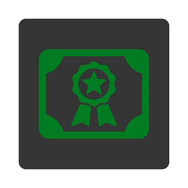 Certificate icon — Stock Photo, Image