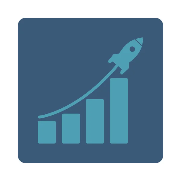 Startup sales icon — Stock Photo, Image