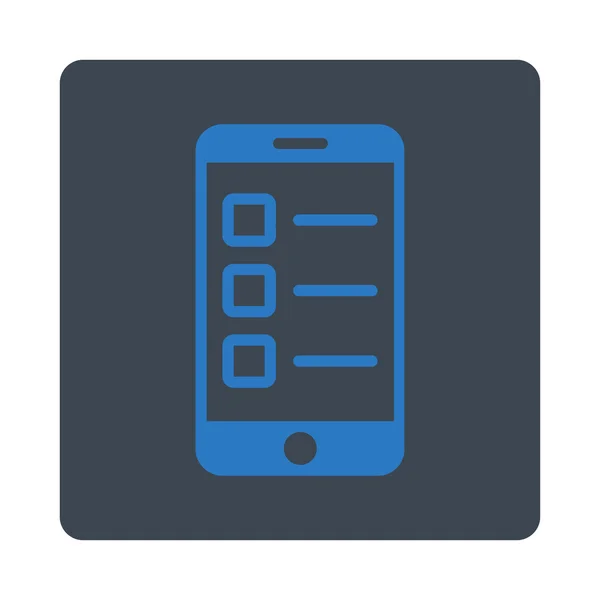 Mobil test simgesi — Stok fotoğraf