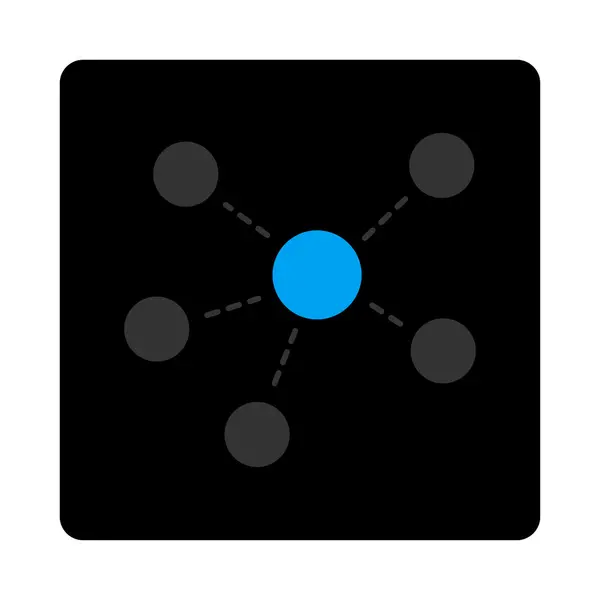 Ikona připojení — Stockový vektor