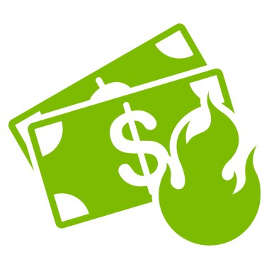 Yangın kaza simge ticaret kümesinden