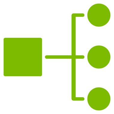 Ticaret kümesinden diyagram simgesi