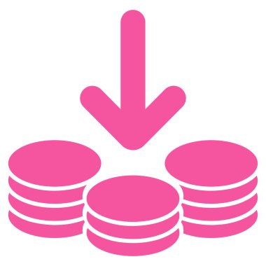 Ticaret kümesinden gelir simgesi