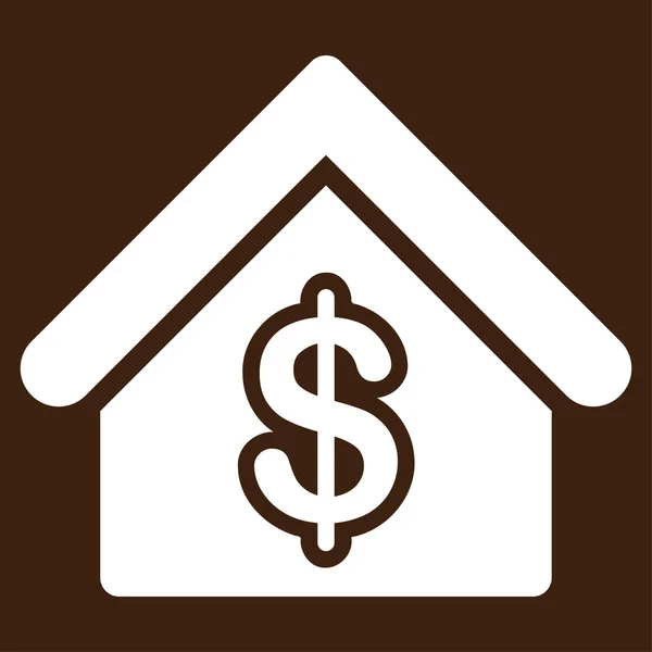 Hipotecznych ikona od handlu zestaw — Wektor stockowy