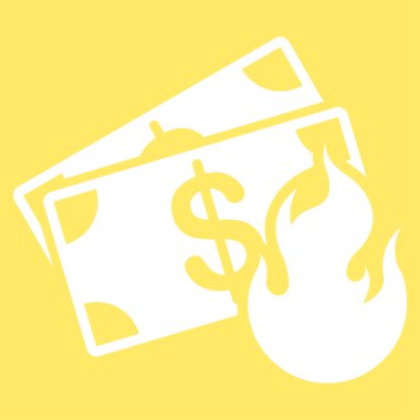 Yangın kaza simge ticaret kümesinden