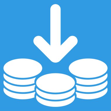 Ticaret kümesinden gelir simgesi