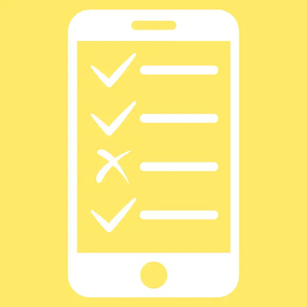 Mobile Tasks Icon from Commerce Set — Stock Photo, Image