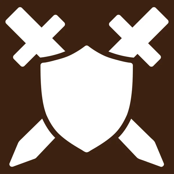 Ikona straży z handlu zestaw — Zdjęcie stockowe