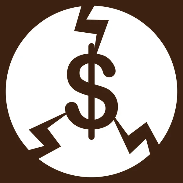Finansowy awarię ikona od handlu zestaw — Zdjęcie stockowe