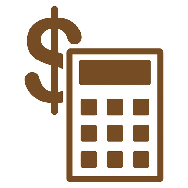 Calculation Icon from Commerce Set — Stock Photo, Image