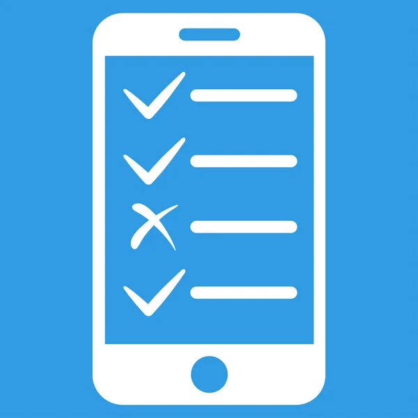 Mobile Tasks Icon from Commerce Set — Stock Photo, Image