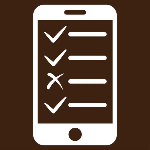 Mobile Tasks Icon from Commerce Set — Stock Photo, Image