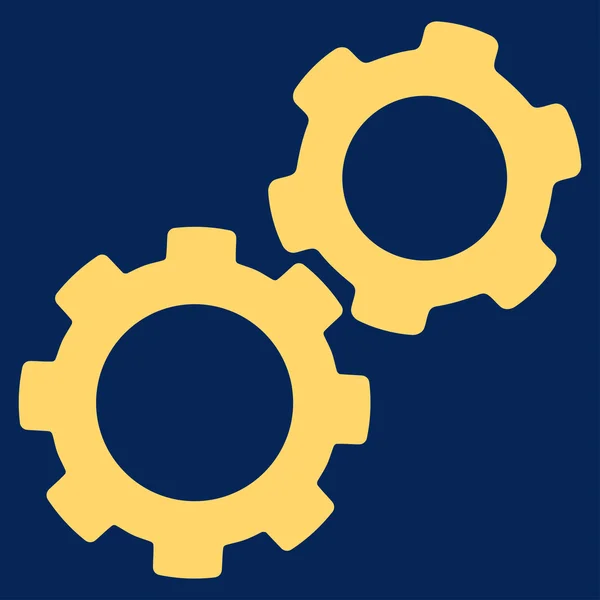 Gears ікона з торгівлі Set — стокове фото
