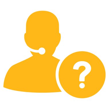 Çevrimiçi destek simge ticaret kümesinden