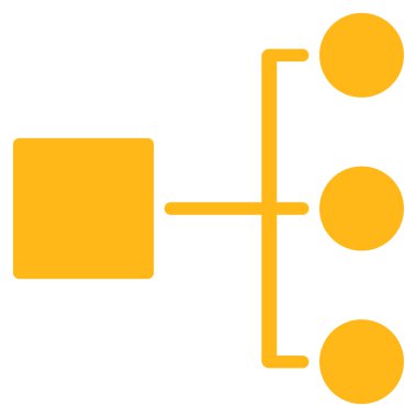 Ticaret kümesinden diyagram simgesi