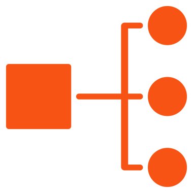 Ticaret kümesinden diyagram simgesi