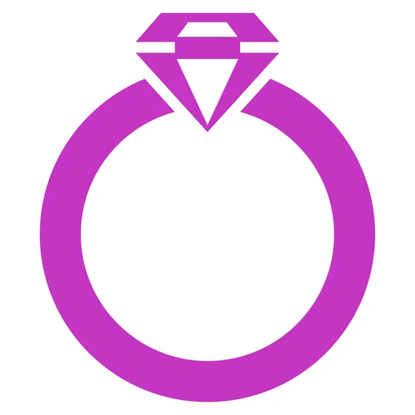 Icono de anillo de diamante de Commerce Set — Vector de stock