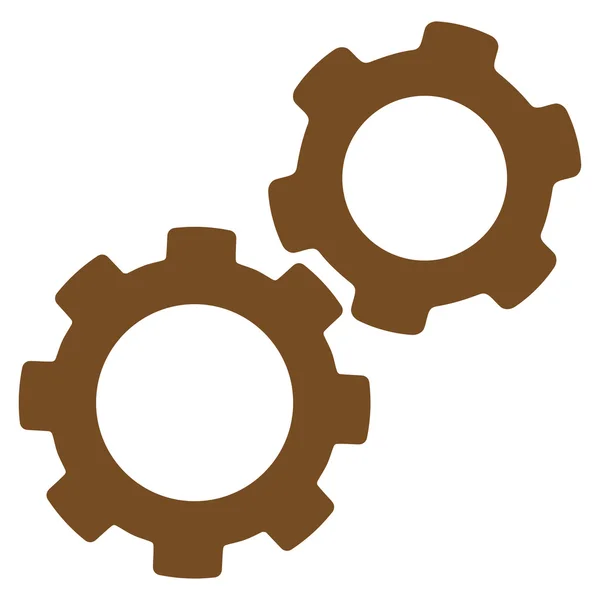 Gears ікона з торгівлі Set — стоковий вектор