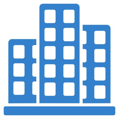 Ticaret kümesinden şehir simgesi