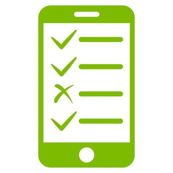 Mobile Tasks Icon from Commerce Set — Stock Photo, Image