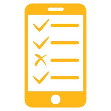 Mobil görevleri simge ticaret kümesinden