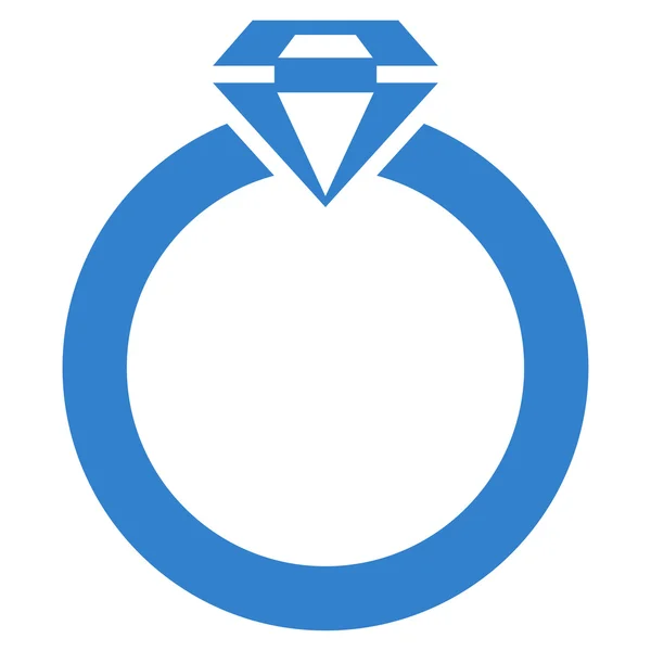 Diamond Ring ikonen från Commerce Set — Stockfoto