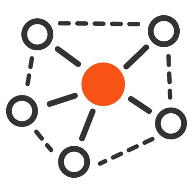 Molekül bağlantıları simgesi