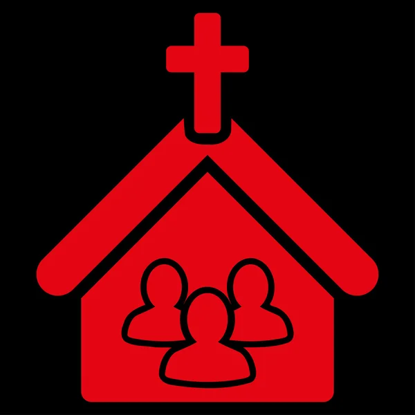 Ikone der Kirche — Stockvektor