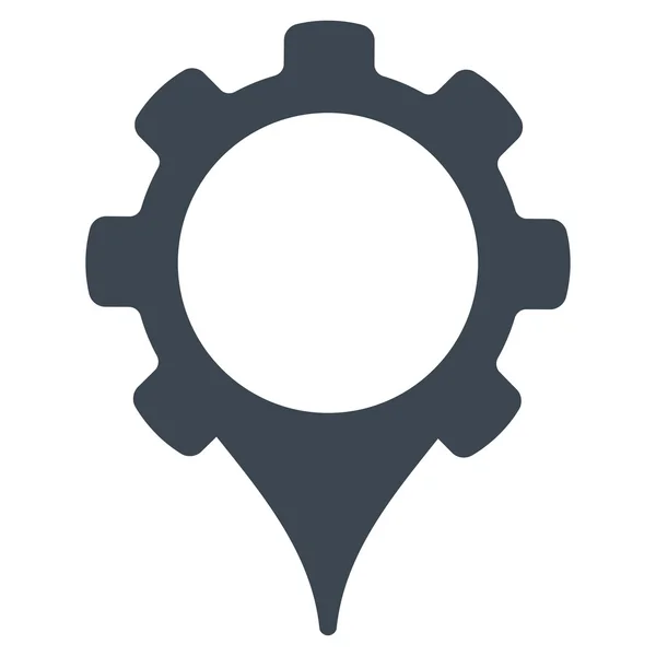 Gps icono de configuración — Vector de stock