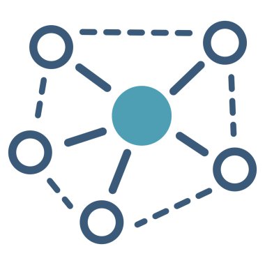 Molekül bağlantıları simgesi