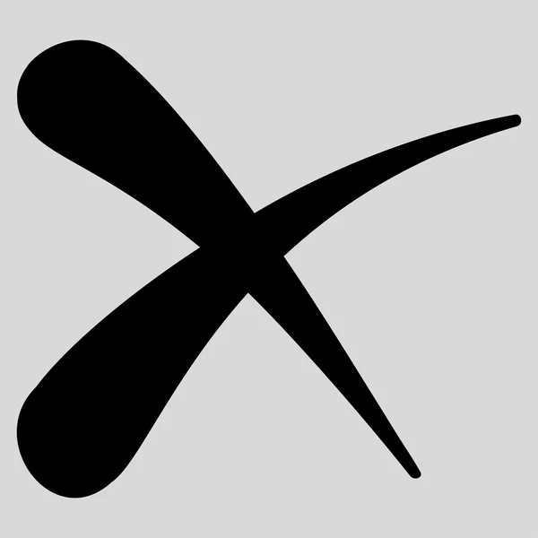 Symbol löschen — Stockvektor